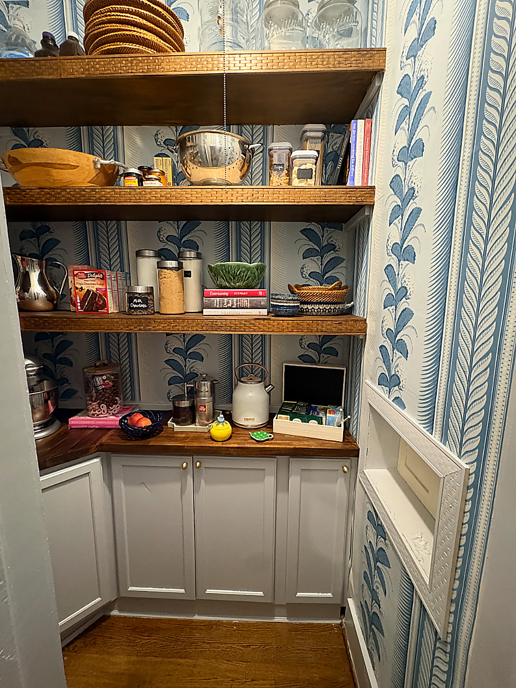 Pantry after